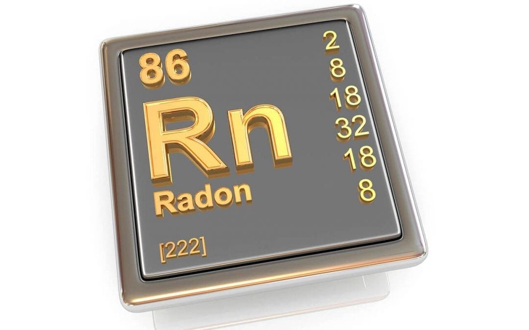 test to know the levels of radon in the home